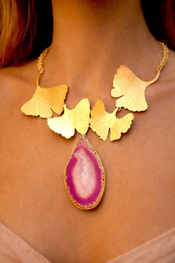Crimson Vein Pendant