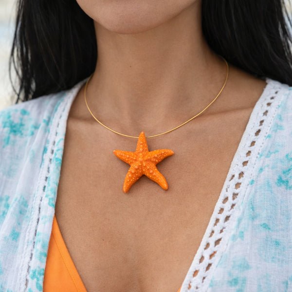 Fire fish Necklace
